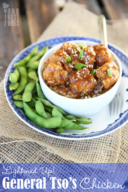 Lightened Up General Tso's Chicken from Our Best Bites