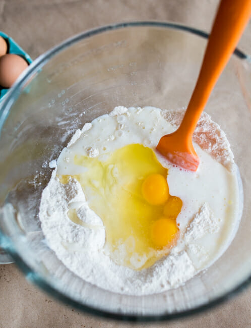 crunch topped chocolate cake