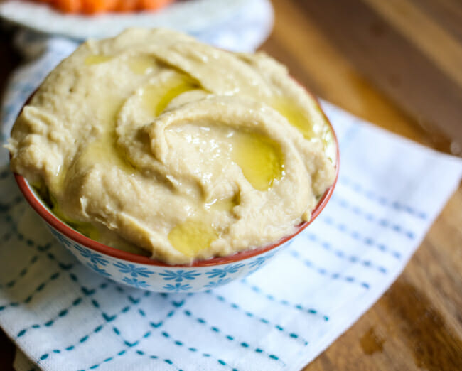 White Bean and Artichoke Hummus from Our Best Bites
