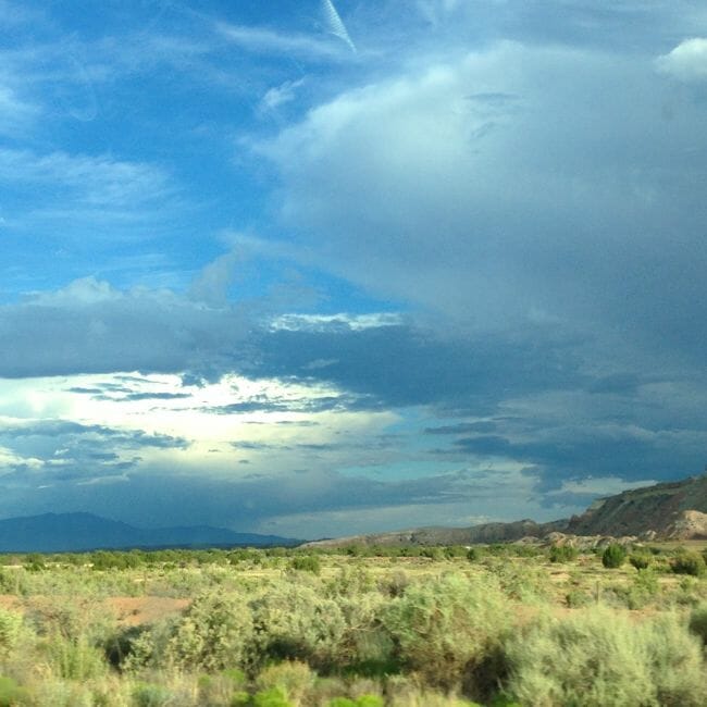 New Mexico sky