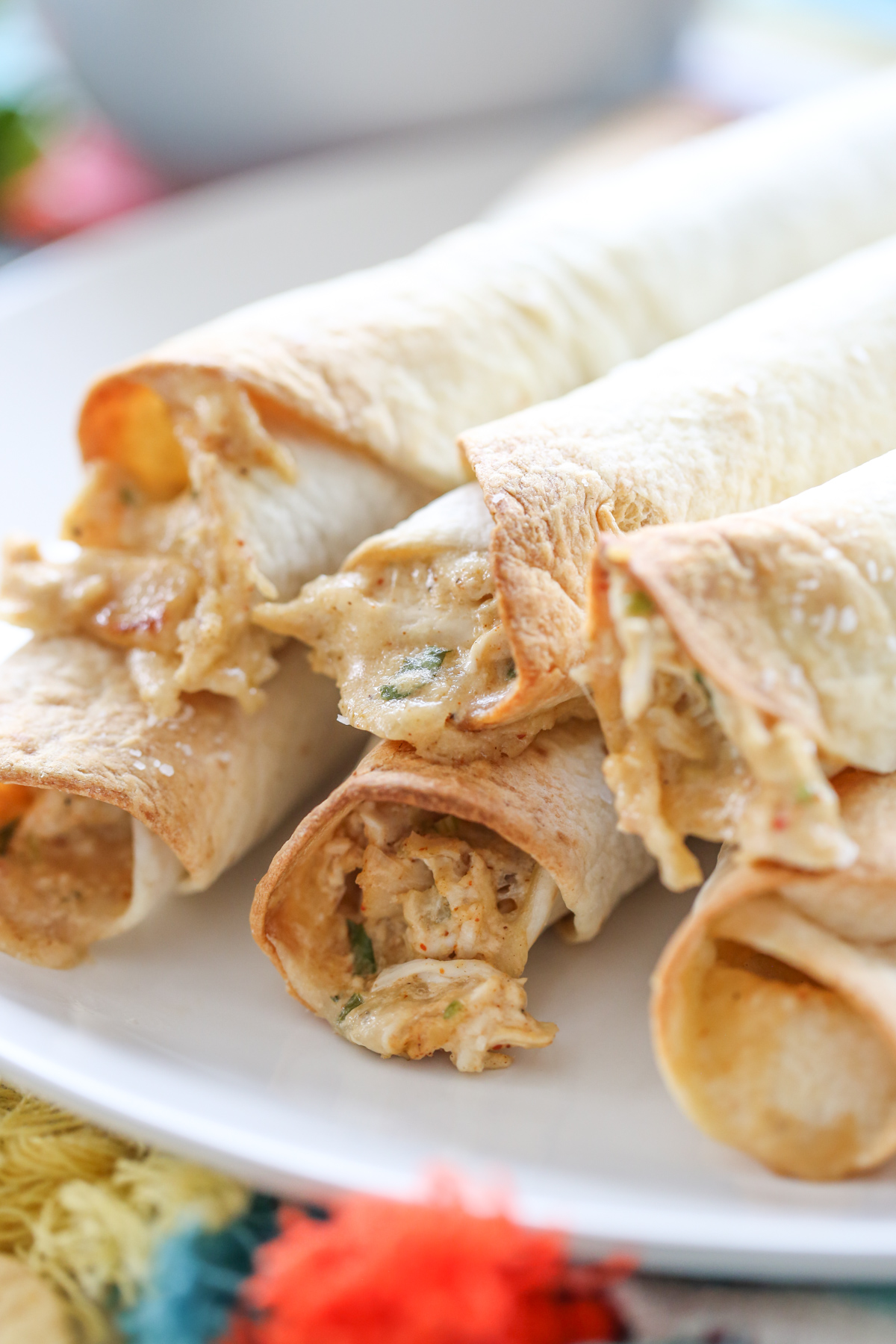 baked chicken taquitos