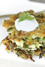 Zucchini Fritters by Our Best Bites
