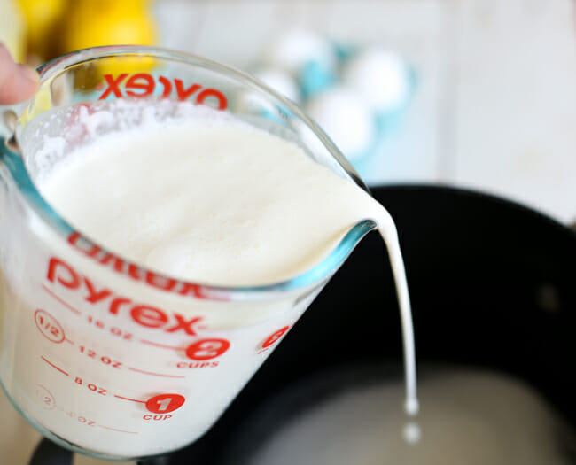 frozen lemon custard heavy cream