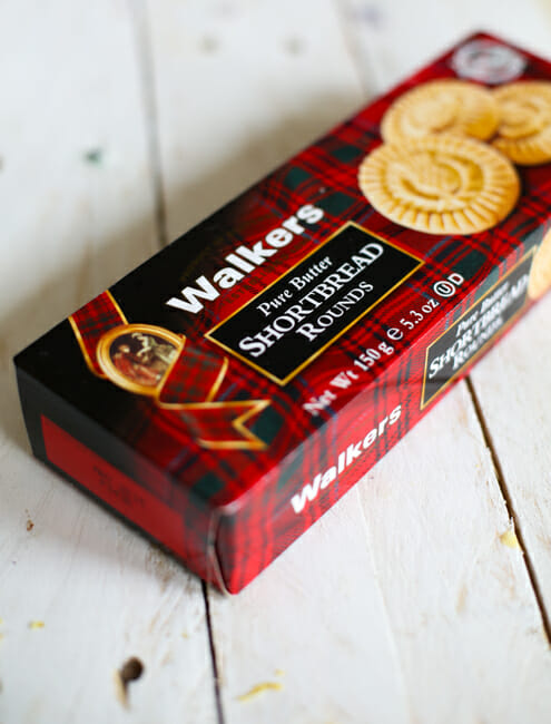 frozen lemon custard shortbread cookies