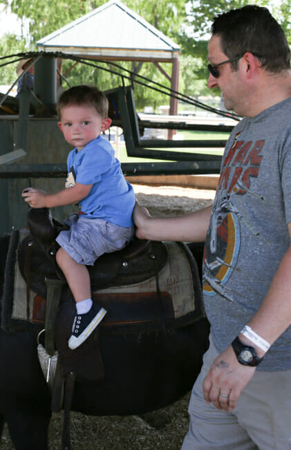 will nervous on a pony