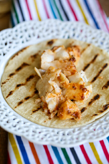 fish tacos from Our Best Bites