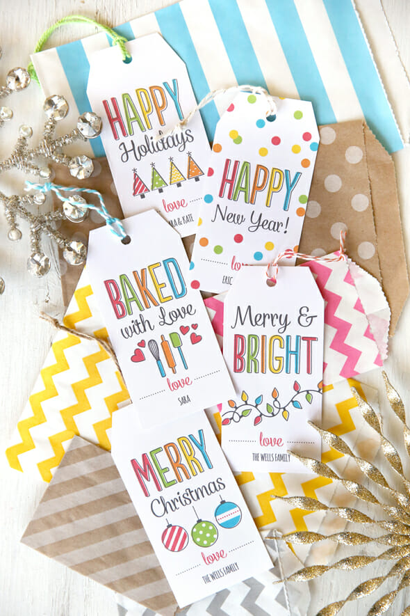 Our Best Bites Free Holiday Tags