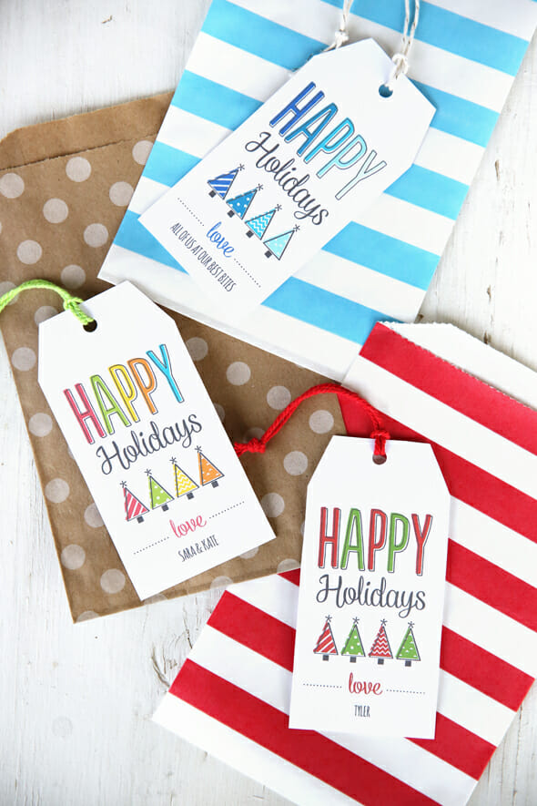 Printable-gift-tags from Our Best Bites