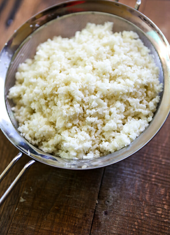 cauliflower in blender