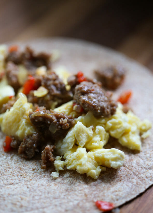 Freezer Breakfast Burritos from Our Best Bites