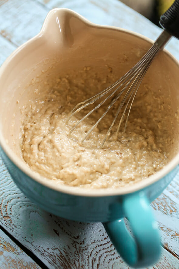 oatmeal pancakes batter