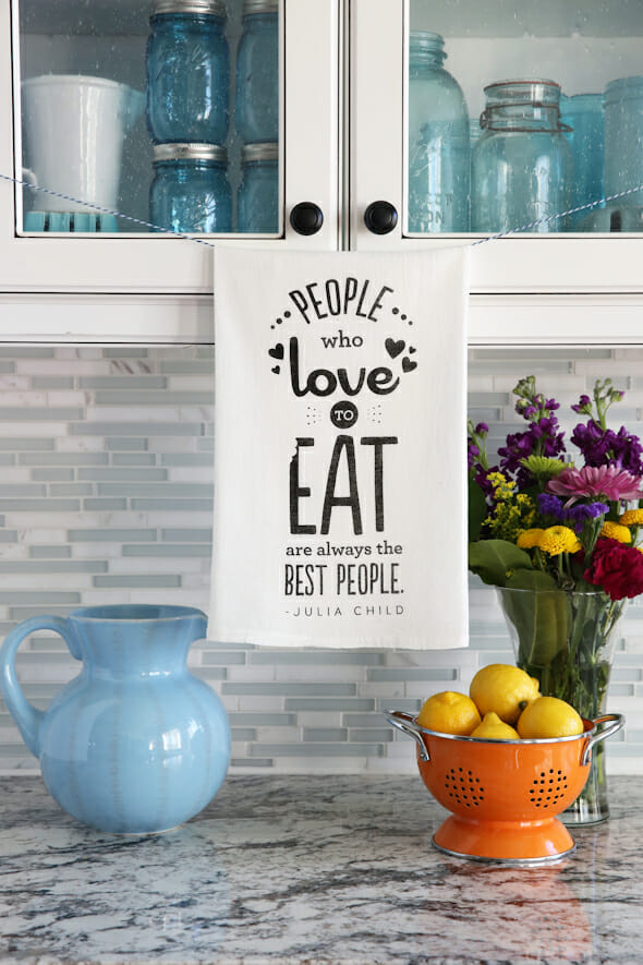 Tea Towel_People who Love to Eat