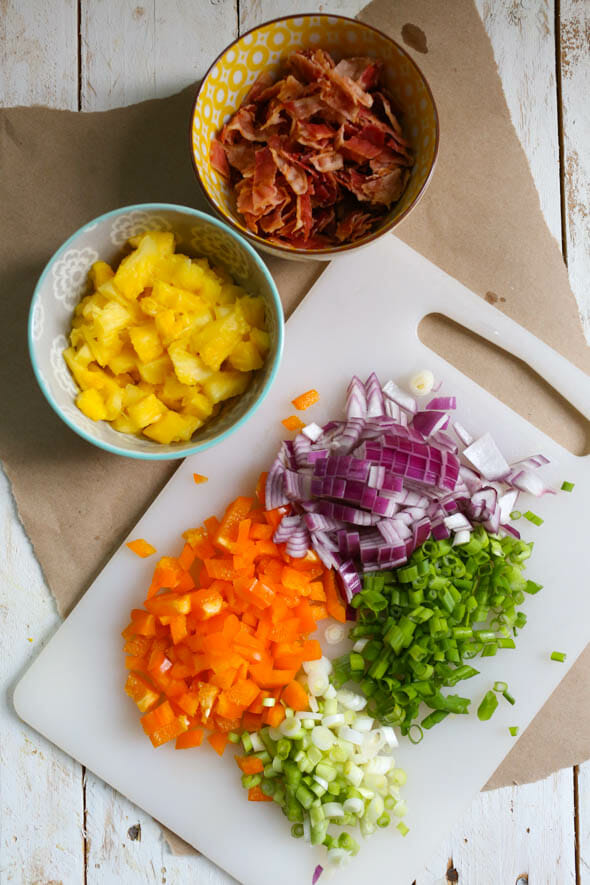 Hawaiian Breakfast Fried Rice-1