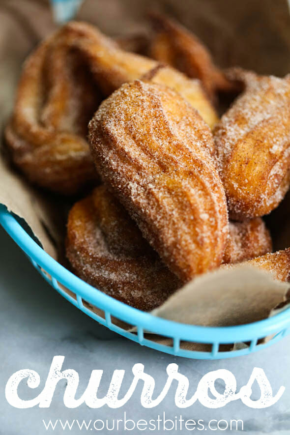 Homemade Churros from Our Best Bites