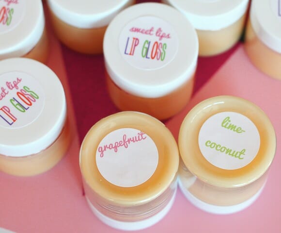 Homemade Lip Gloss from Our Best Bites