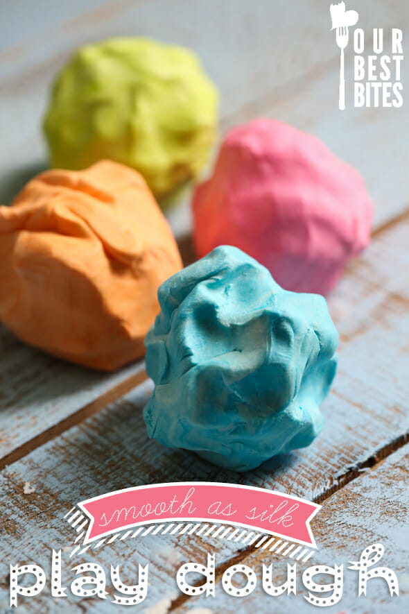 Silky Playdough from Our Best Bites