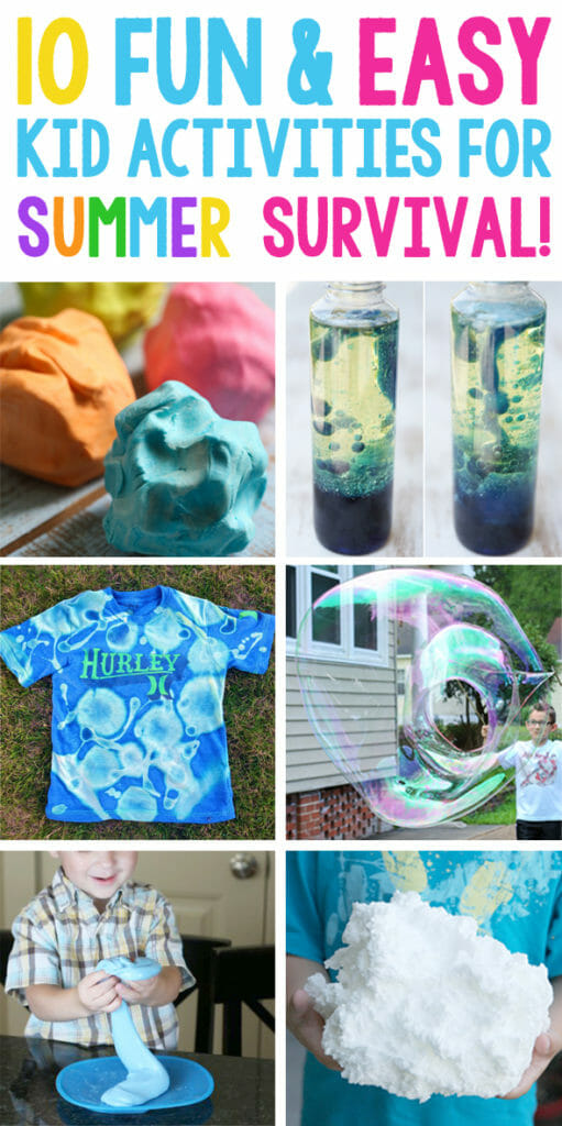 Ten Easy and Fun Activities for Kids This Summer