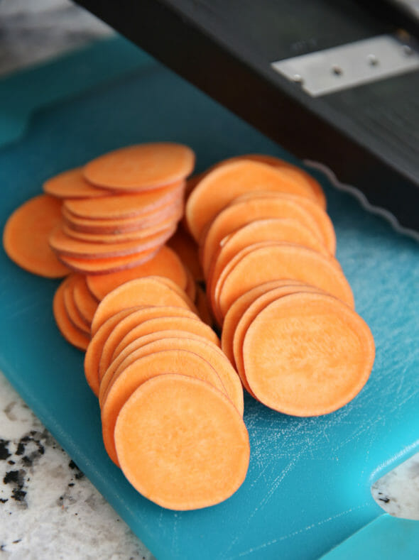 Sliced Sweet Potato