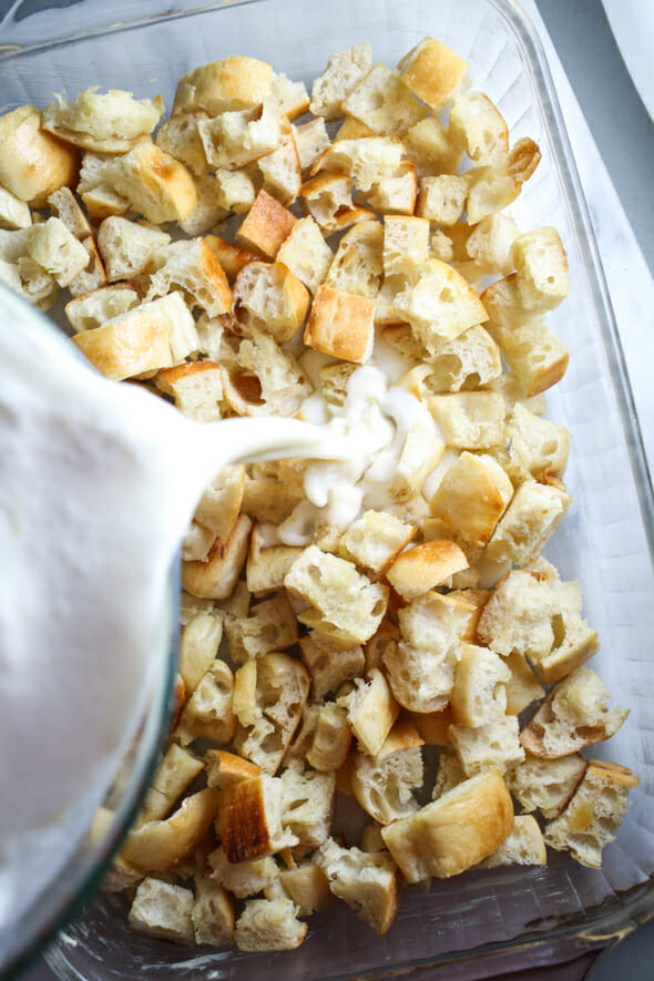 lemon bread pudding-6