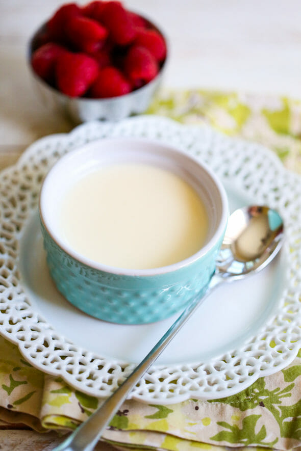 Russian Cream with Berries from Our Best Bites