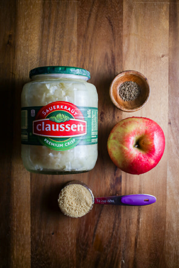 sausage and sauerkraut