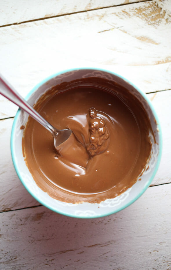 Chocolate dipped peanut butter cookies-12