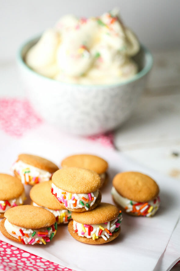 Cake Batter Frosting from Our Best Bites