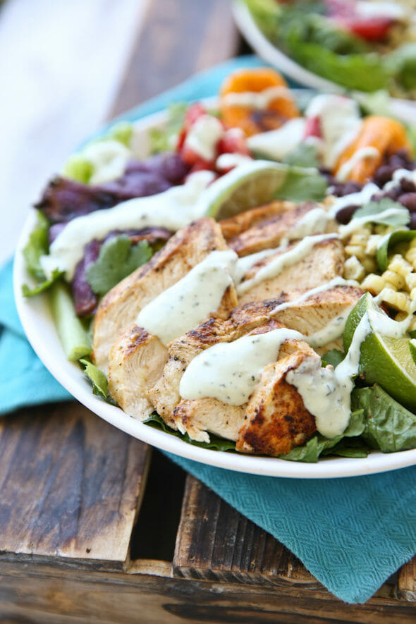 Grilled Chicken and Vegetable Salad