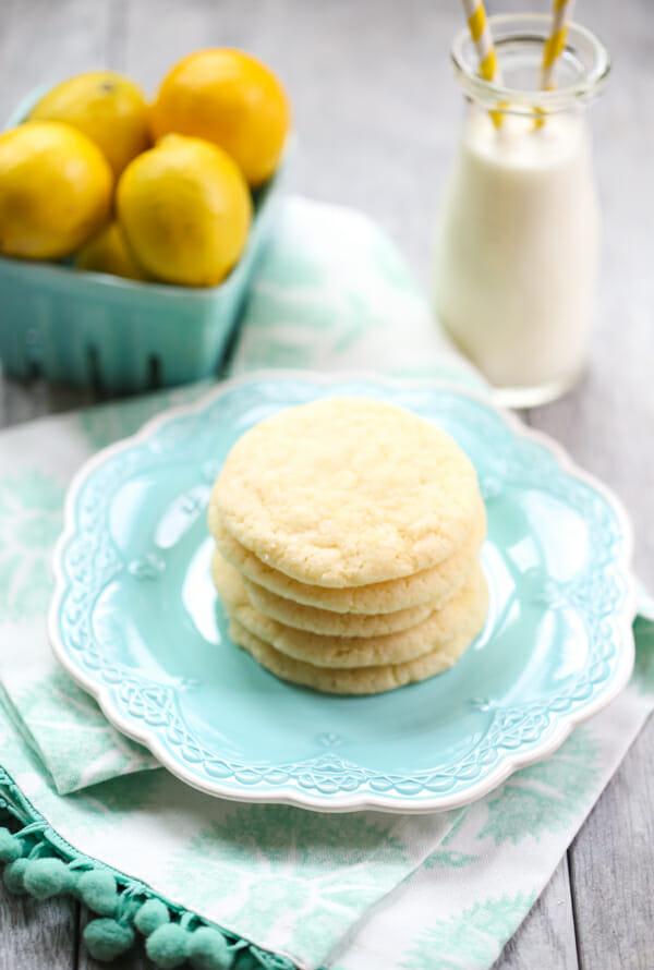 Easy Lemon Sugar Cookies from Our Best Bites