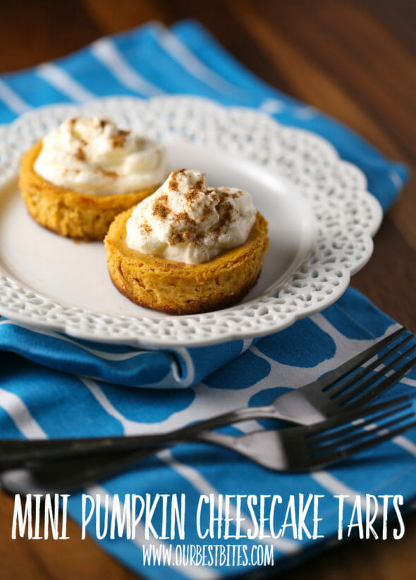 Mini Pumpkin Tarts from Our Best Bites