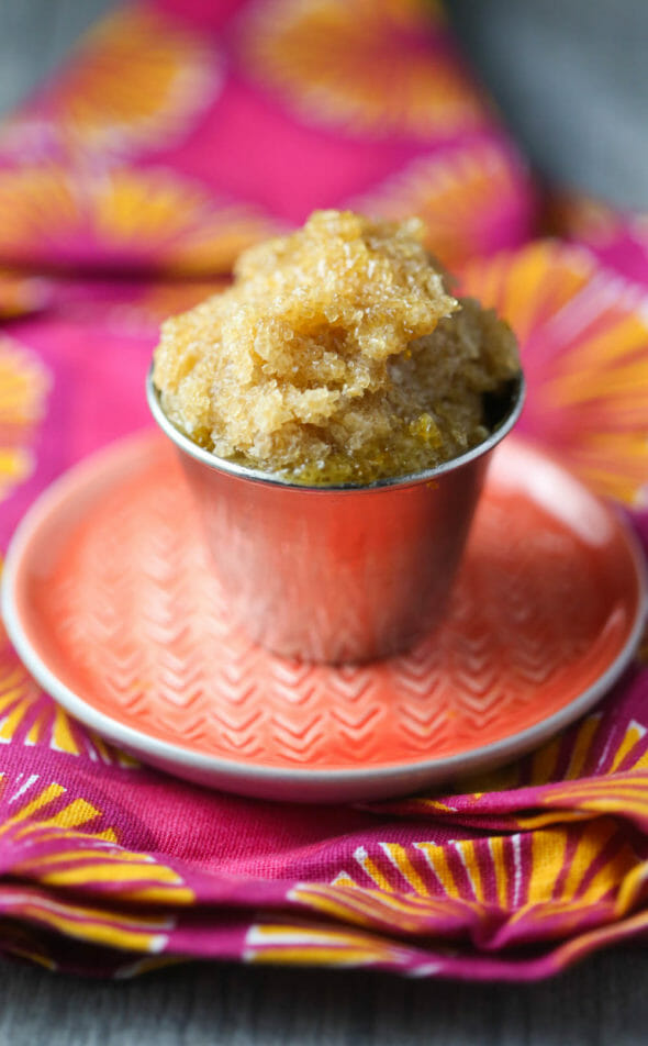 Exfoliating lip scrub recipe from Our Best Bites