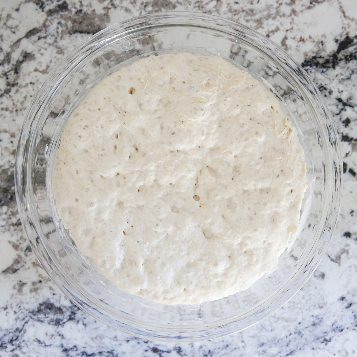ingredients for pizza dough
