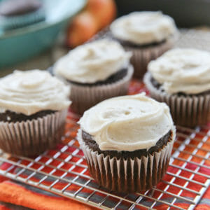 Chocolate Pumpkin Muffins and Cupcakes from Our Best Bites