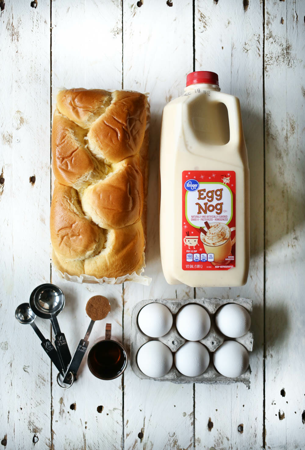 overnight egg nog french toast ingredients