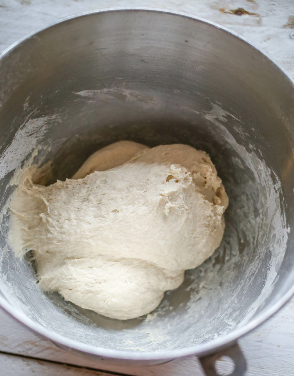 mixed dough