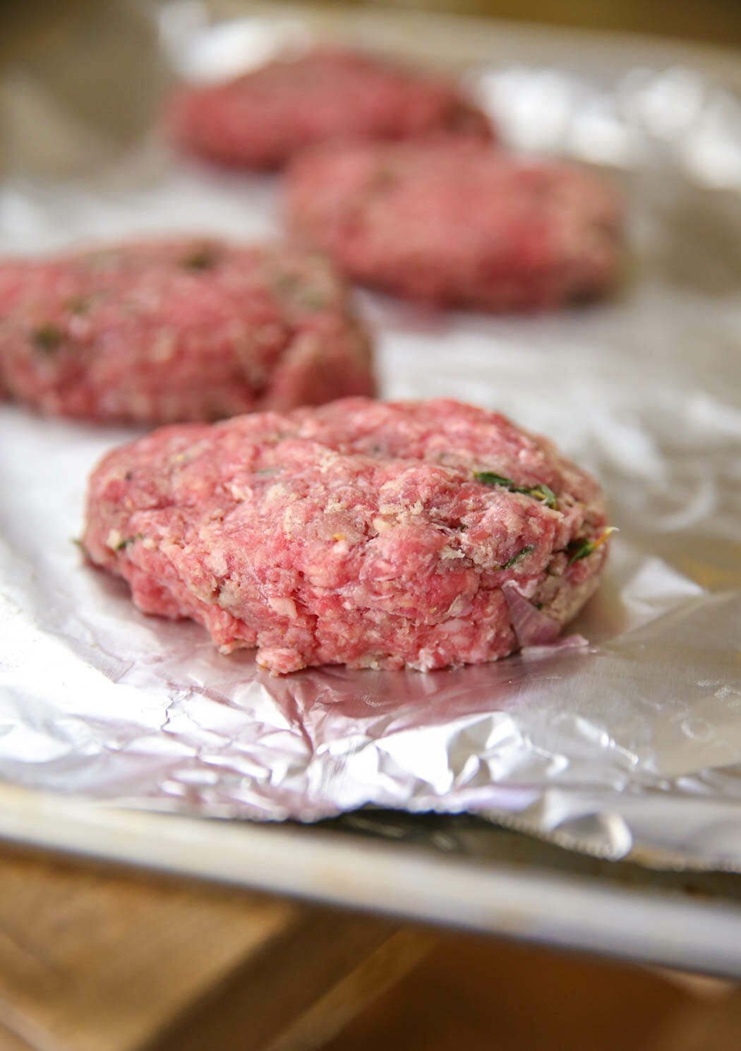 shaped mini meatloaves