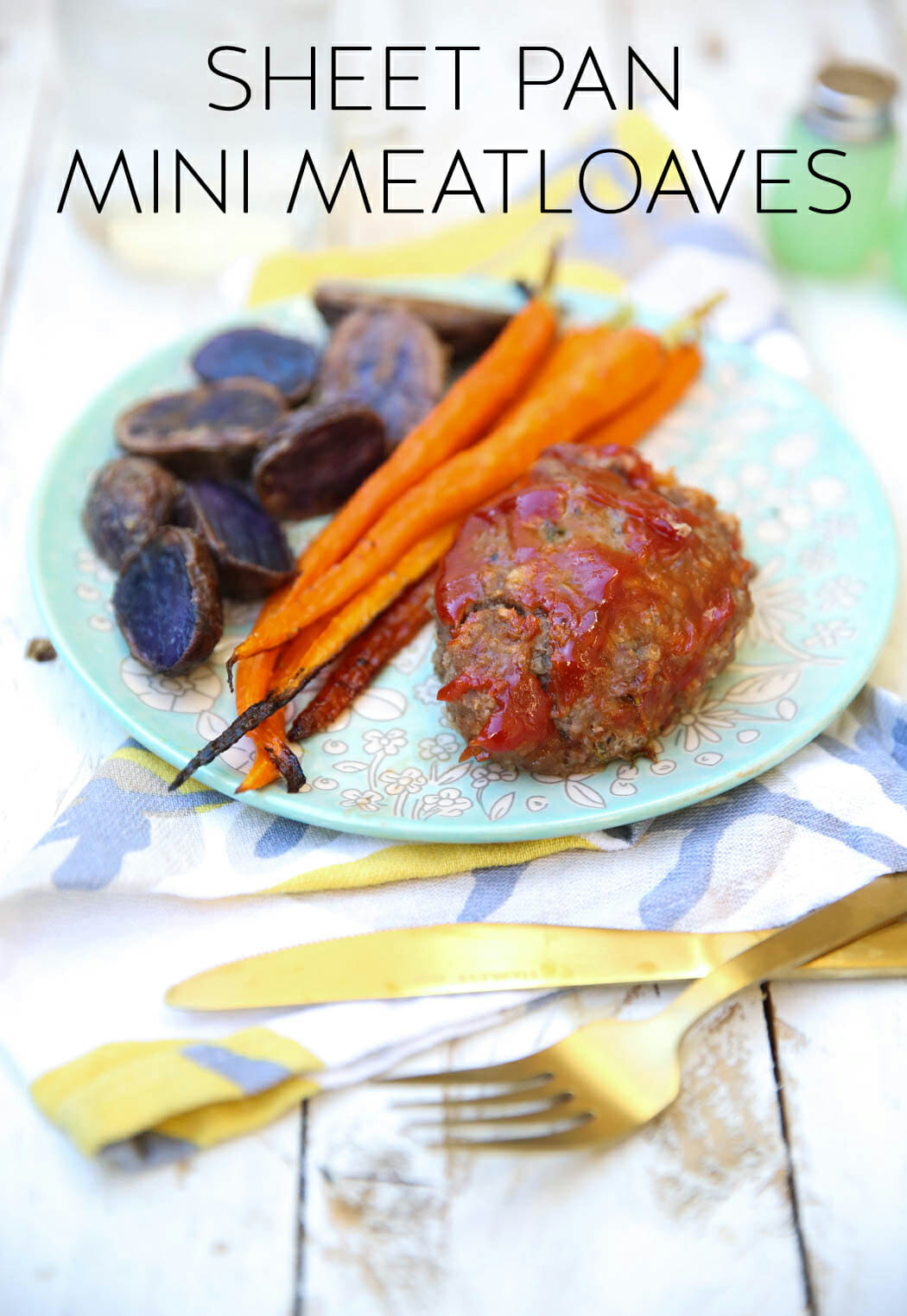 Sheet Pan Mini Meatloaves from Our Best Bites
