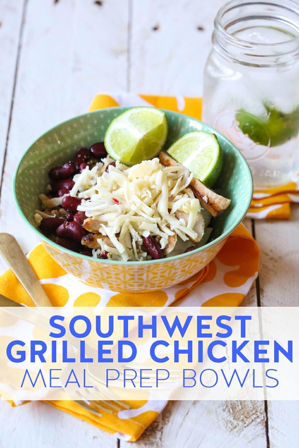 southwest grilled chicken bowl
