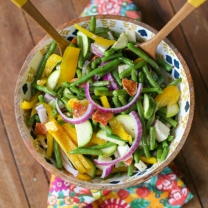 marinated green bean salad from Our Best Bites