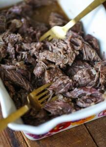 Pressure Cooker Pot Roast from Our Best Bites