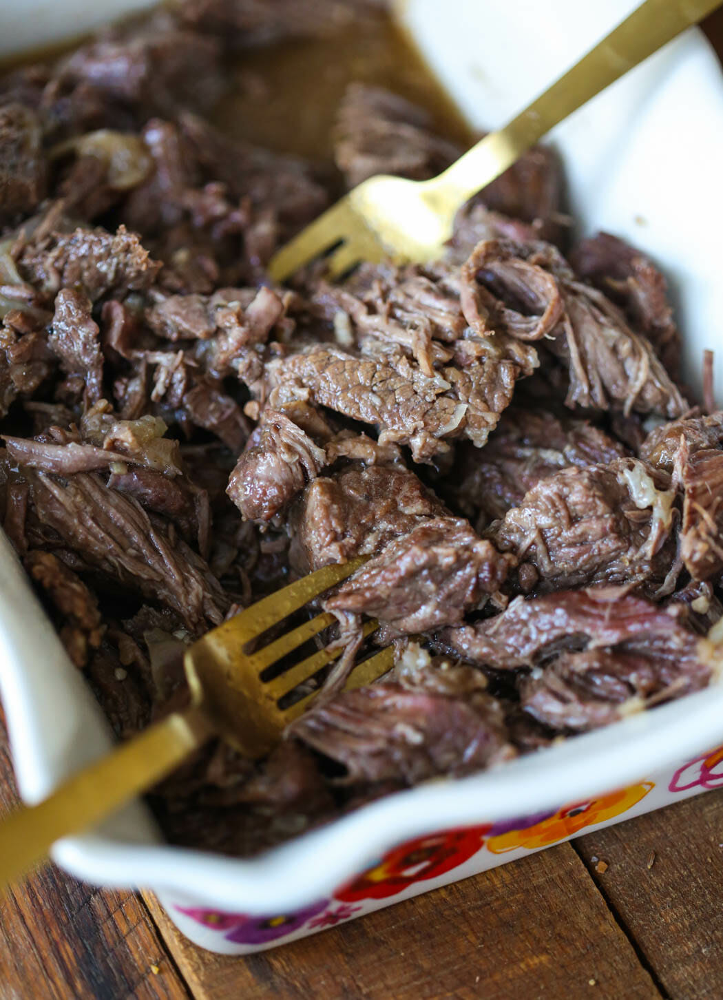 Pressure Cooker Pot Roast from Our Best Bites
