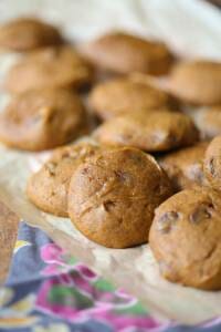 Pumpkin Chocolate Chip Cookies from Our Best Bites