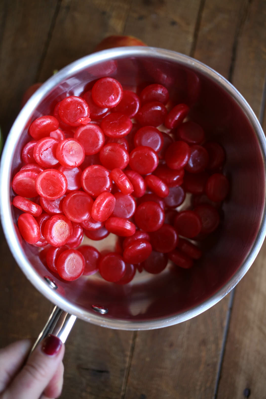 cinnamon candies for cinnamon candy apples