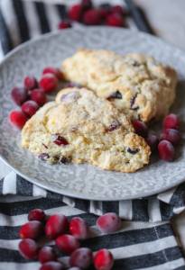 Orange Cranberry Scones from Our Best Bites