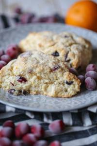 Orange Cranberry Scones from Our Best Bites
