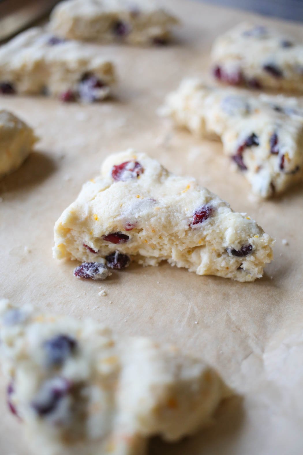 Orange Cranberry Scones from Our Best Bites