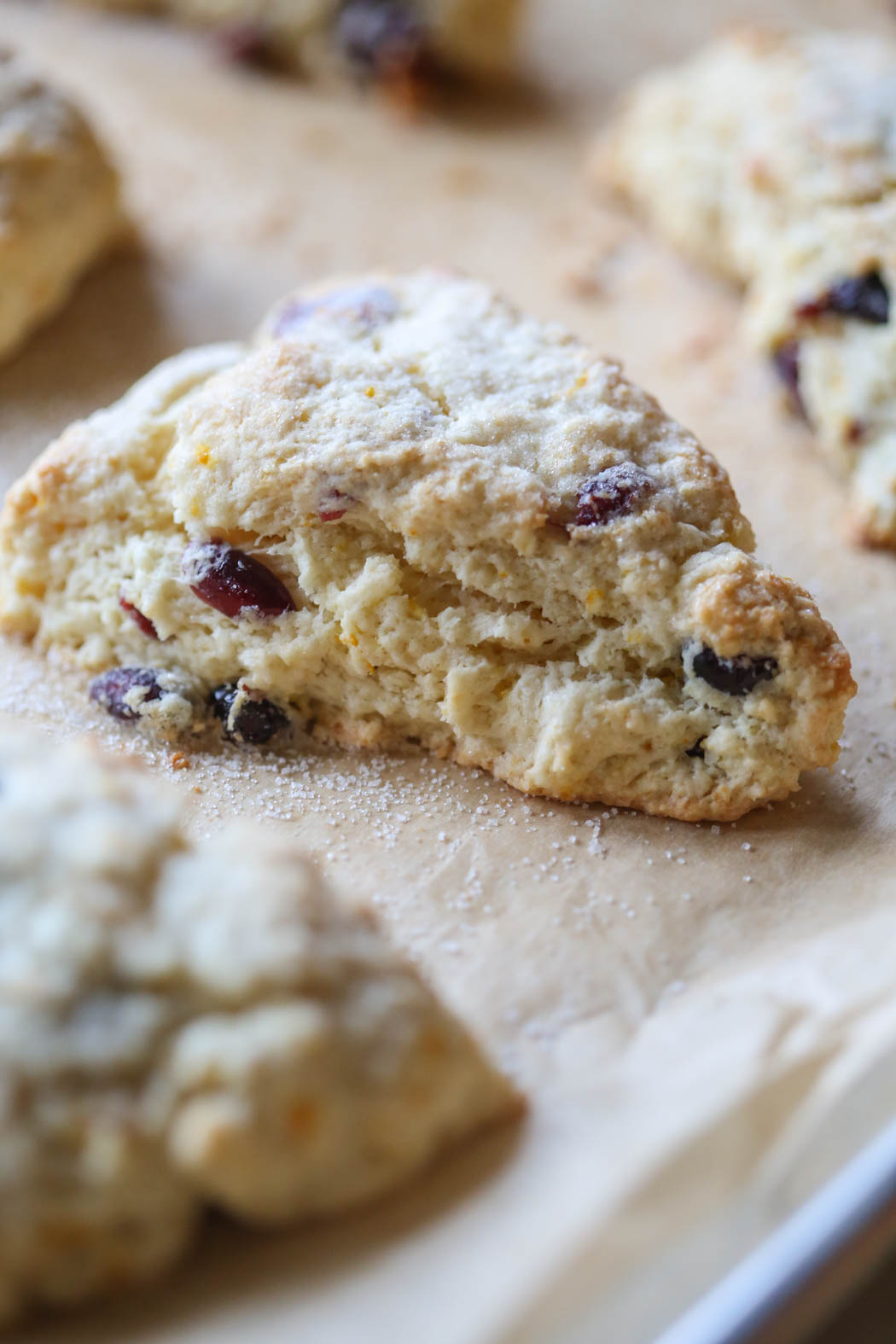 Orange Cranberry Scones from Our Best Bites