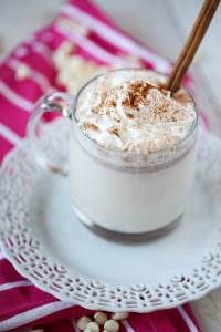 copycat starbucks snickerdoodle white hot chocolate