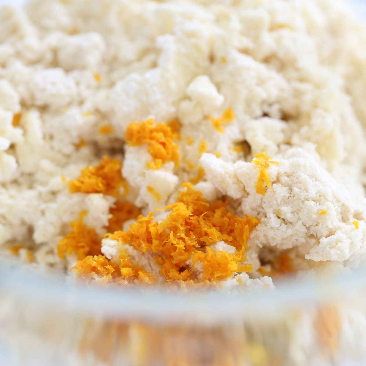 Fruit Pizza Cookie Dough In a bowl