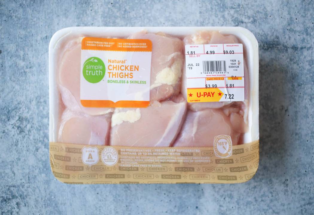 chicken thighs for chinese chicken salad